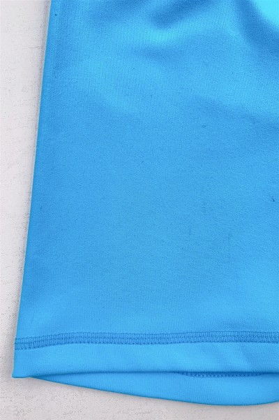 訂做藍色瑜伽運動套裝  設計緊身運動服  運動服供應商 女裝 WTV183 細節-10